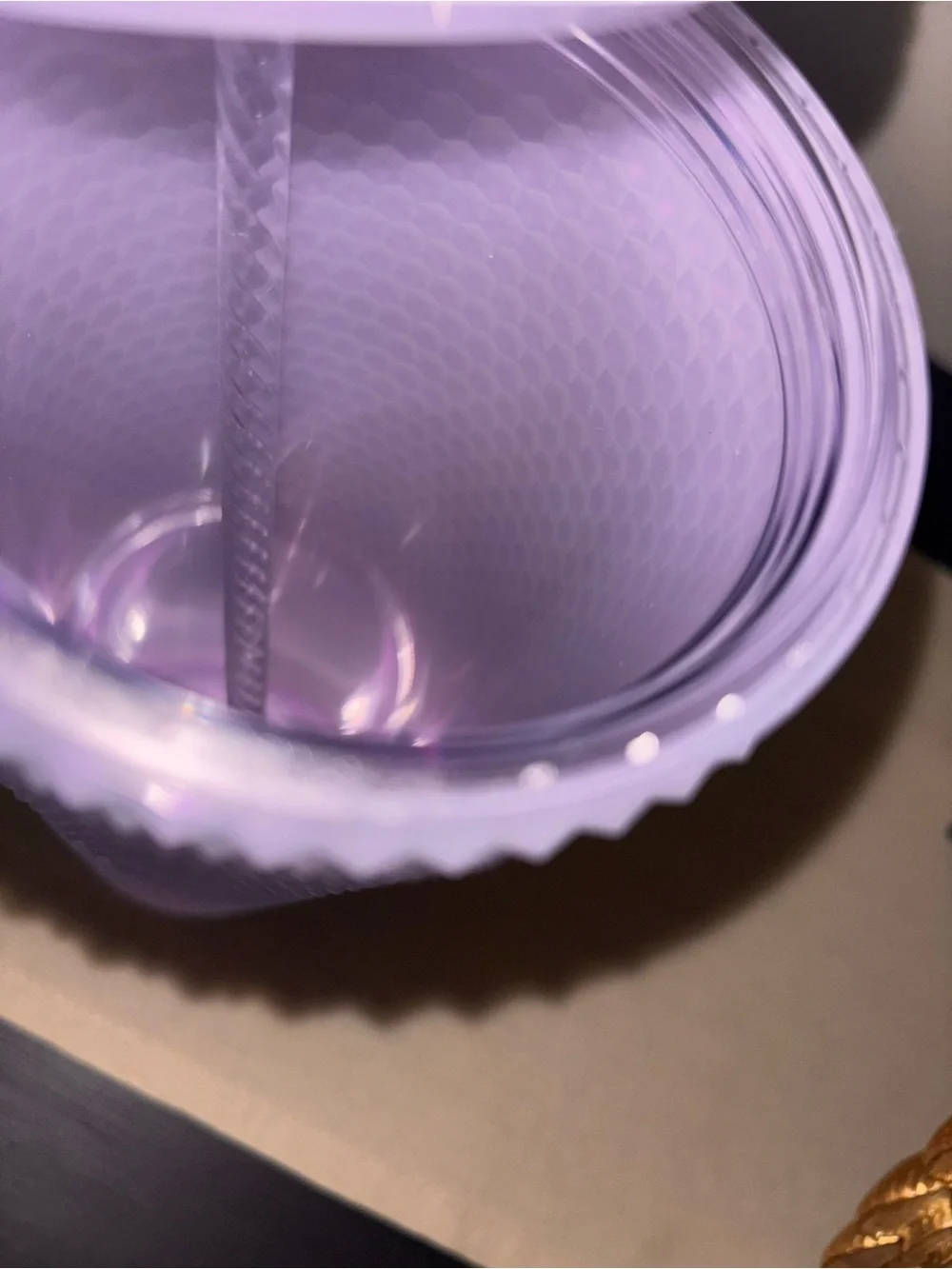 Starbucks iridescent lavender